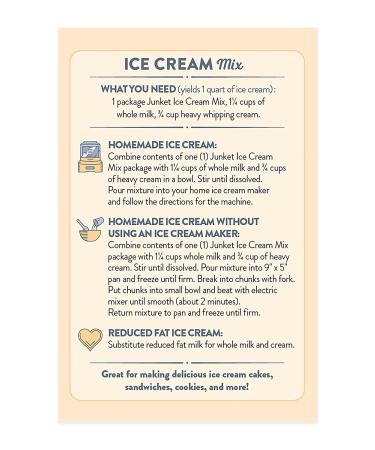 Junket Very Vanilla Ice Cream Mix - 4 oz (Pack of 6) - Buy Online on GoSupps.com