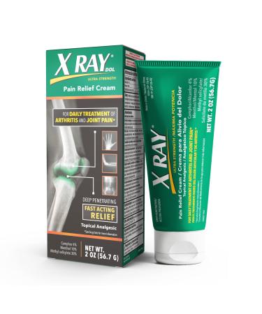 X Ray Dol Topical Arthritis Pain Reliever Cream for Daily Joint & Muscle Pain Full Prescription Strength Fast-Acting Relief 2 Ounces