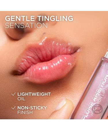 L'Oreal LOr al Paris Plump Ambition Lip Oil with Hyaluronon fuller & smoother lips without compromises Intensive feeling with hyaluronic acid up to 24H moisture color 650 Nude Macaron 5 m - Buy Online on GoSupps.com