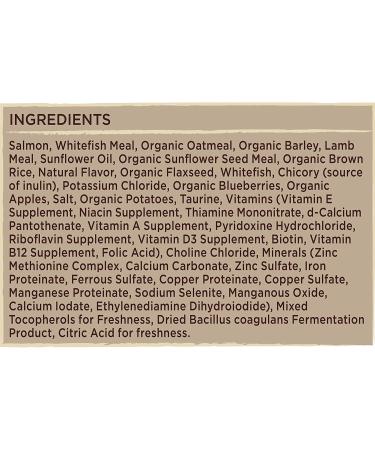 Pristine Wild-Caught Salmon & Oatmeal Dog Food with Raw Bites - 4 lb | Healthy Grains - Buy Online on GoSupps.com