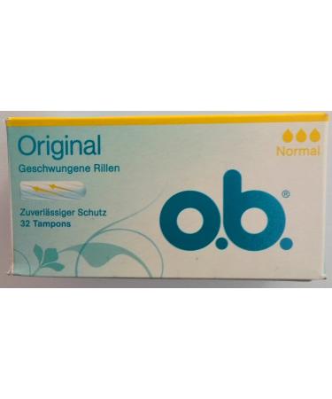 ob Original Tampons Normal 1 pack (1 x 32 pieces)