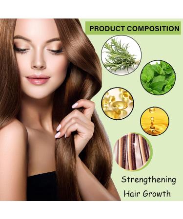 Rosemary Oil for Hair Growth - Essential Oil & Scalp Treatment for Men & Women | Nourishes & Reduces Hair Loss - 59ML - Buy Online on GoSupps.com