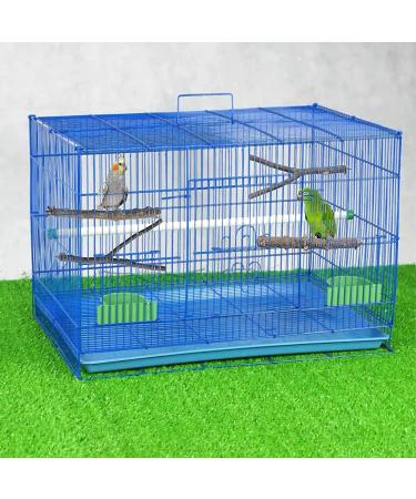 Kathson 6 PCS Parrot Perch Toy Set - Natural Wood Bird Cage Accessories for Parakeet, Budgies, Lovebirds - Buy Online on GoSupps.com