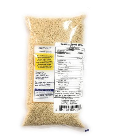 Rani Whole White Hulled Sesame Seeds 7oz - All Natural, Gluten-Friendly, NON-GMO, Vegan | Indian Origin - Buy Online on GoSupps.com