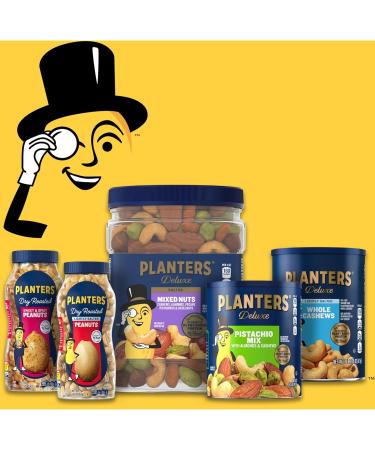 PLANTERS Whole Cashews Dill Pickle Flavored Party Snacks Plant Based Protein 5 oz (Pack of 2) Bundle With a Snack Scout Lunch Bag - Buy Online on GoSupps.com