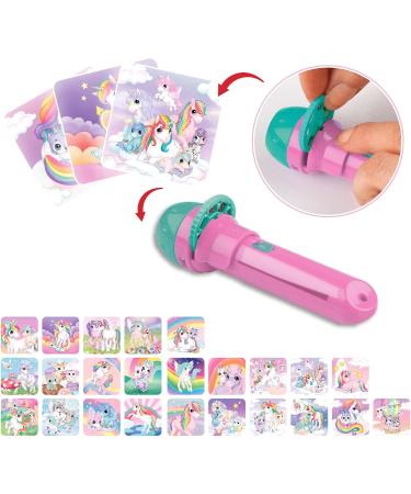 Depesche 12905 Ylvi Unicorn Flashlight with 24 Image Effects - Handy Lamp with Battery Included | International Shipping Available - Buy Online on GoSupps.com