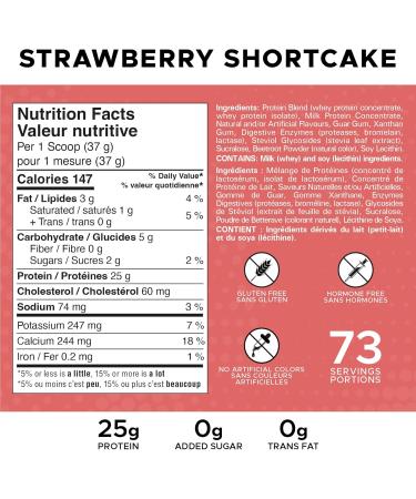Revolution Nutrition High Whey Protein Powder Whey Isolate Superior Formula Gluten Free Lean Muscle Mass For Men & Women 25g of Protein Per Scoop 2.7kg 73 Servings (Strawberry Shortcake 6 Pound) Strawberry Shortcake 6 Pound - Buy Online on GoSupps.com