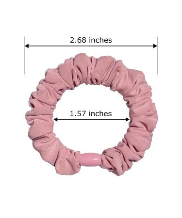 HettichSilk Ice Silk Hair Ties for Thick Hair - 9 pcs Beige | Ponytail Holders Coil Hair Ties | Softer than Silk Scrunchies - Buy Online on GoSupps.com