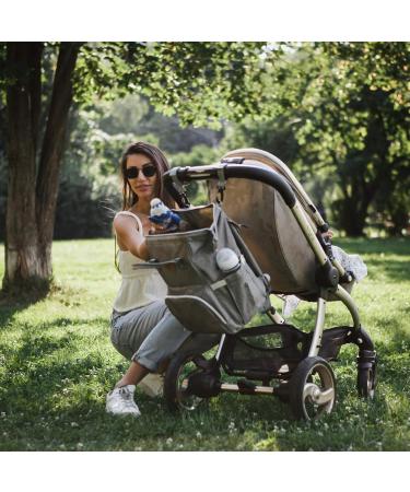 NEVEQ Wicking Pack: Waterproof Multi-Compartment Travel Backpack for Babies - Large Capacity Gray Bay Sack - Buy Online on GoSupps.com