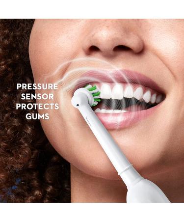 Oral-B Pro 1000 CrossAction Electric Toothbrush Duo Pack - Black & White - Buy Online on GoSupps.com