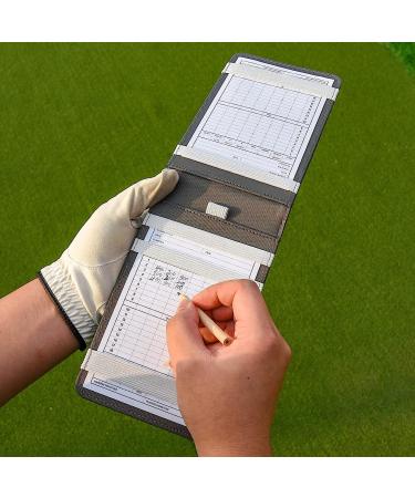 CRAFTSMAN GOLF USA Leather Scorecard & Yardage Book Holder - Customizable with Personalized Stitching | US Clover Design - Buy Online on GoSupps.com