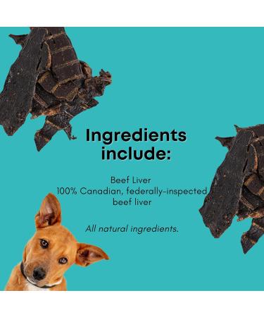 All Natural Baked Beef Liver Dog Treats-Baked Single Ingredient Grain Free Treats-with Each Bag Sold We Donate A Meal to Homeless Dogs in Developing Countries (100g per Pack) beef liver 100 g (Pack of 1) - Buy Online on GoSupps.com