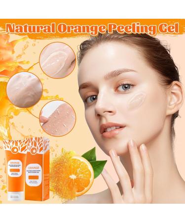 Dandin Natural orange exfoliating gel orange exfoliating gel orange cleansing peeling exfoliating gel peeling face for all deep cleansing 1 g 1er Pack - Buy Online on GoSupps.com