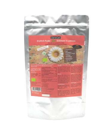 Zerocal - Dalia Bio Erythrit in powder form calorie -free powdered sugar replacement vegan & tooth -friendly alternative for cooking & baking 750 g - Buy Online on GoSupps.com