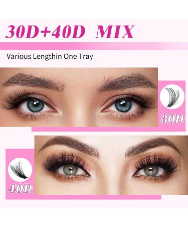 DIY Lash Extension Kit - 280pcs Individual Volume Lashes (9-16mm) with Bond Seal & Applicator Tool - Perfect for Home Eyelash Extensions - Buy Online on GoSupps.com