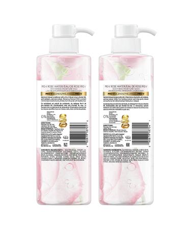 Pantene Pro-V Blends Shampoo and Conditioner Kit - Rose Water, Sulfate and Paraben Free - 17.9 fl oz Twin Pack - Buy Online on GoSupps.com
