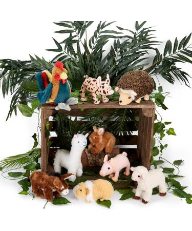 Zappi Co Spotted Pig Plush Toy - 100% Recycled Material | Eco-Friendly Stuffed Animal for Newborns | 17cm Length - Buy Online on GoSupps.com