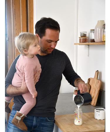 B ABA Milk Prep Baby Bottle and Milk Drink Maker Rapid Warmer Powdered Milk Breast Milk Breast Milk - Buy Online on GoSupps.com