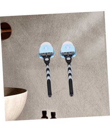 Doitool 6-Piece Shaver Holder Set | Razor Stand Hooks for Shower Organizer | Durable Razor Rack for Bathroom - Buy Online on GoSupps.com