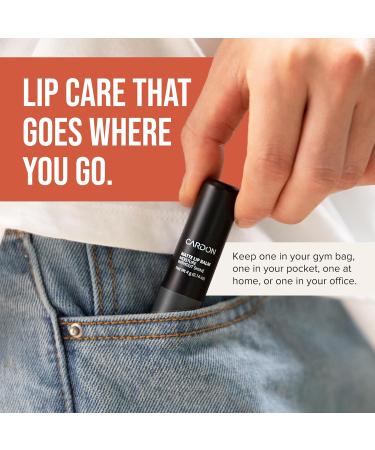 Cardon Lip Balm for Men - Matte Finish Anti-Shine - Deeply Hydrating Lip Moisturizer for Dry Chapped Lips that Smooth and Soothes with Korean Formulation - 4 Pack - Buy Online on GoSupps.com