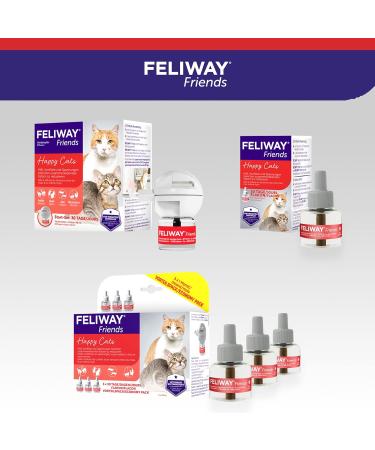 Feliway Friends Benefit Package - Reduce Cat Conflict & Promote Harmony | Shop Now for International Shipping - Buy Online on GoSupps.com