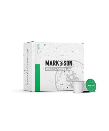 Mark&Son Premium Selections K Cups Coffee - Recyclable K Cups Capsules for Keurig Brewers Arabica Roasted Coffee Only - (Decaf 40 Count) Decaf 1 count (Pack of 40)