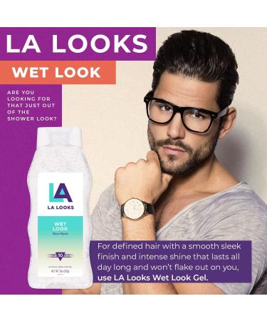 LA Looks Gel 10 Wet Looks 20 Ounce Clear 2 Pack - 591ml x 2 - Buy Online on GoSupps.com