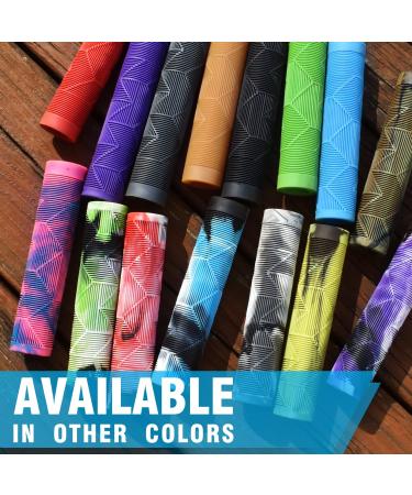 Marque MTB BMX Scooter Grips - Black Rubber Non-Slip Handlebar Bicycle Grips - Buy Online on GoSupps.com