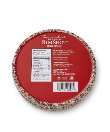 Demitri's Bloody Mary Spiced Rim Salt 4 Oz - Original 4 Ounce - Pack of 1 - Buy Online on GoSupps.com