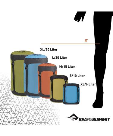 Sea to Summit 10L Nylon Compression Sack - Space-Saving Outdoor & Travel Storage - Buy Online on GoSupps.com