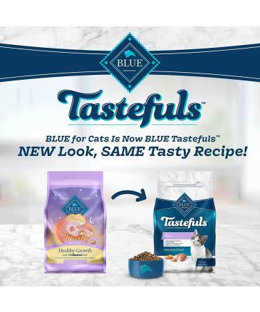 Blue Buffalo Tastefuls Kitten Natural Dry Cat Food - Chicken & Brown Rice 7lb Pack | Premium Nutrition for Kittens - Buy Online on GoSupps.com