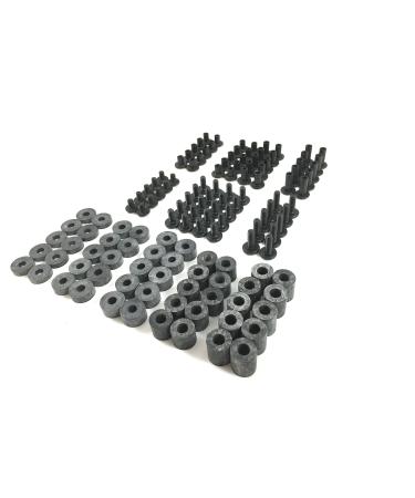 Gun Guy Gear - Assorted Screws & Spacers for Kydex Holsters & Knife Sheaths 130pc