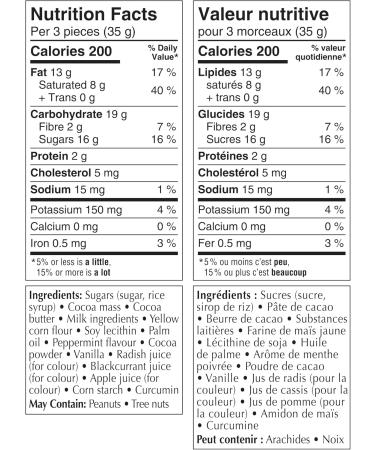 GHIRARDELLI Dark Chocolate Peppermint Bark Squares Bag 138g Perfect Chocolate Gift Stocking stuffers Christmas Candy Christmas Chocolate - Buy Online on GoSupps.com