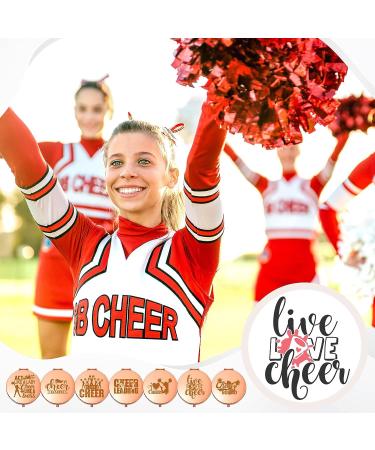 Roowest 7-Piece Cheerleader Gift Set for Girls - Compact Makeup Mirror & Purses - Ideal Cheer Team & Coach Gift - Perfect for Cheerleading Graduation & Friendship - Buy Online on GoSupps.com