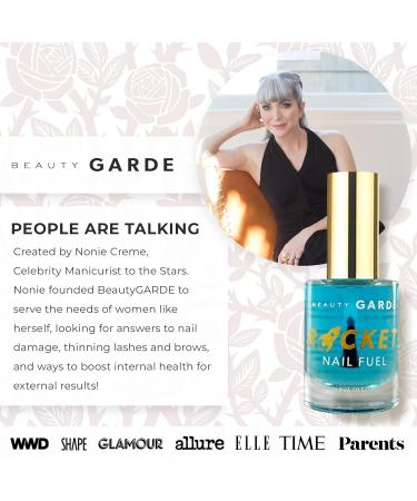 BeautyGARDE Rocket Nail Fuel & Sugar Cookie Nail Strengthener 2-Pack | Nonie Cr me Polish 1oz | Nail Care Set for Growth and Treatment - Buy Online on GoSupps.com