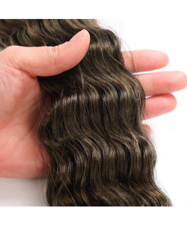 Maysa Ocean Wave Crochet Hair 22 Soft Curly Deep Wave Braiding Extensions (6 Packs) #1BT27 - 22 Inch - Buy Online on GoSupps.com