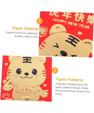 ABOOFAN 120 Pcs New Year Gift Money Packet red envelopes 2022 Blush Year red Envelope Gift Bag Wallet Purse Wedding envelopes Packet Gift Envelope Envelope Spring Festival Supplies Makeup - Buy Online on GoSupps.com
