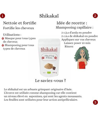 Indian Shikakai Powder - Natural Hair Shampoo - Soothing Anti-Dandruff and Fortifying Treatment for Tired Curls - Revitalizing Treatment - Provides Strength and Shine - Buy Online on GoSupps.com