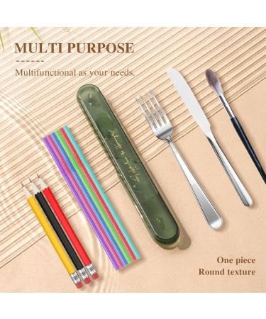 Antibacterial Travel Toothbrush Case Portable Breathable Toothbrush Holder Travel Essentials Toothbrush Cover for Women Leak Hole Translucent Design Toothbrush Storage Box for Travel Business Home Camping School(Green) Green*1 - Buy Online on GoSupps.com