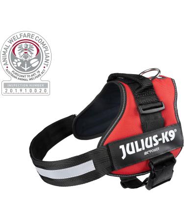 K9 Powerharness - Size M/0 in Red | Durable & Comfortable Dog Harness for International Shipping - Buy Online on GoSupps.com