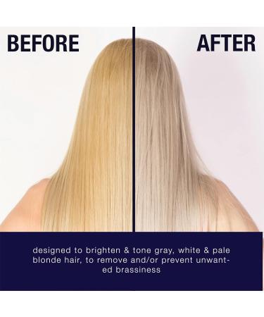 Simply Smooth Xtend Keratin Toning Purple Shampoo - Brighten & Tone Blonde Silver & Gray Hair | Prevent Brassy Tones | 8.5 Oz | International Shipping - Buy Online on GoSupps.com