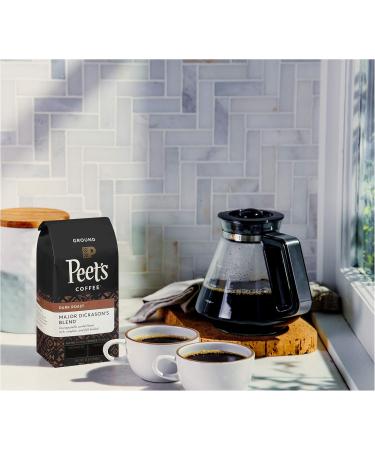 Peet's Ground Coffee Major Dickason's 12-Ounce - Buy Online on GoSupps.com