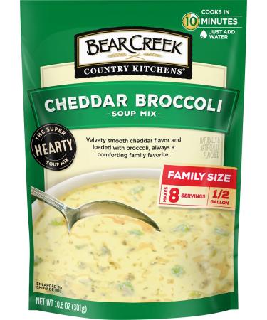 Bear Creek Soup Mixes, Cheddar Broccoli, 10.6 Ounce 10.6 Ounce (Pack of 1) - Buy Online on GoSupps.com