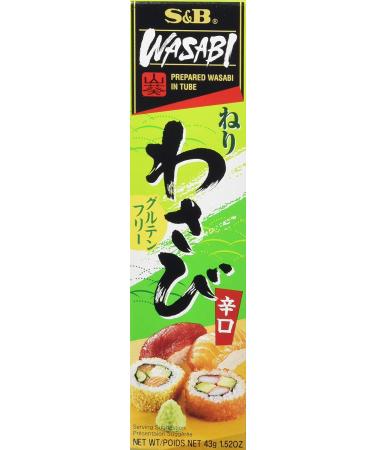 S&B Wasabi in Tube 43-Gram - Buy Online on GoSupps.com
