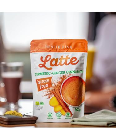  Health Link HEALTH LINK Curcuma-gingembre bio - Cannelle - Latte Drink - Organic Turmeric-Ginger Cinnamon - 300 g - Buy Online on GoSupps.com