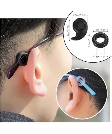 32 Pairs Anti-Slip Glasses Ear Hooks & Pads - Soft Silicone Sports & Sunglass Accessories - Buy Online on GoSupps.com