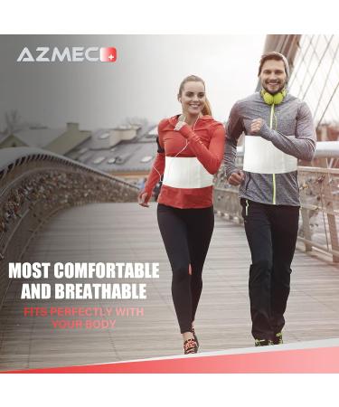 Large Abdominal Binder for Back Support | Post-Surgery Waist Compression Belt (Fits 33-40 in) for Men & Women - Buy Online on GoSupps.com