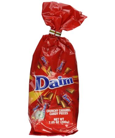 Daim Lot de 4 sachets de chocolat Daim emball s individuellement 200 g
