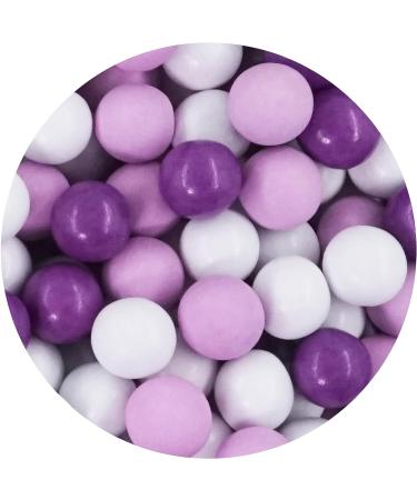 EinsSein 1kg White Lilac Purple Chocolate Balls for Events - Ideal for Test Tubes - Alternative to Wedding Almonds - Buy Online on GoSupps.com