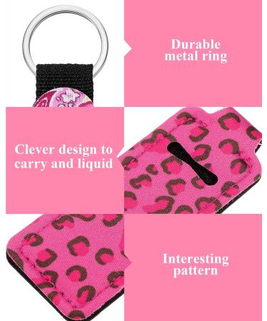 40-Piece Lipstick Holder Keychain Set | Clip-on Sleeve & Protective Cases for Women & Girls | Lip Balm Keyring Holder | Travel Accessories - 4 Styles - Buy Online on GoSupps.com